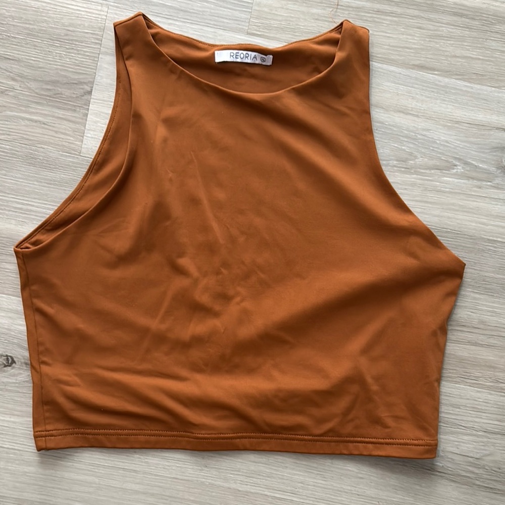 ReoRia Women's Rust Tank Top